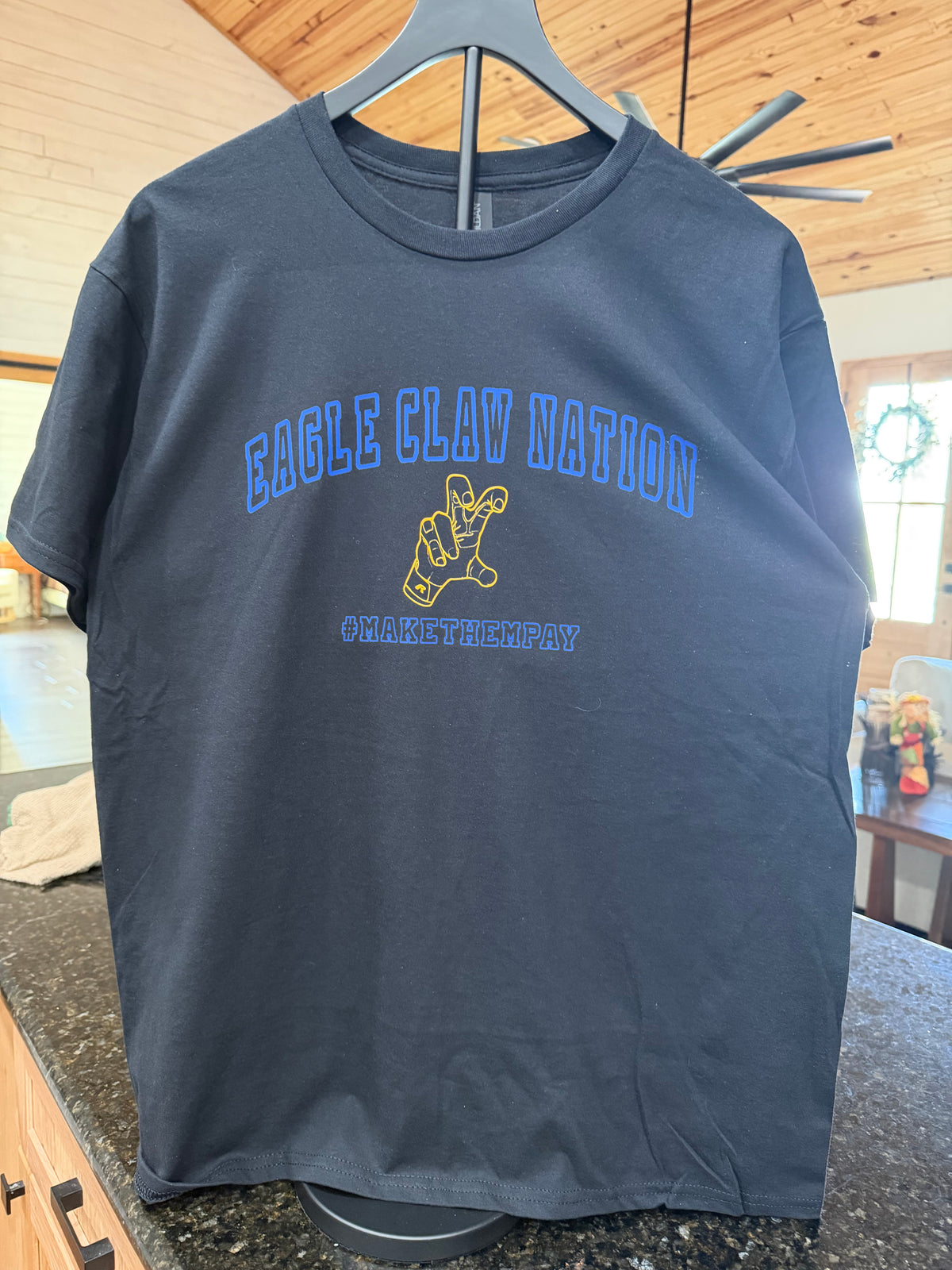 Eagle Claw Nation Blue SS T-shirt