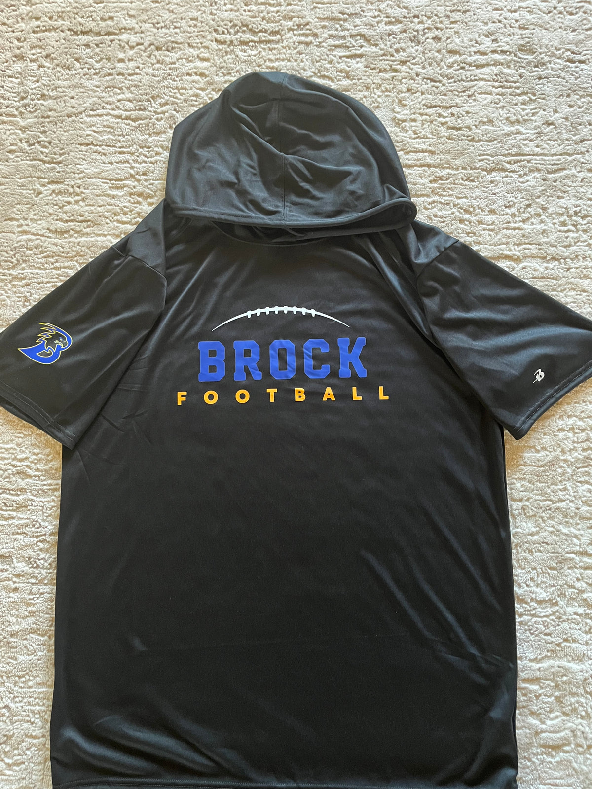 Short Sleeve Performance Hooded