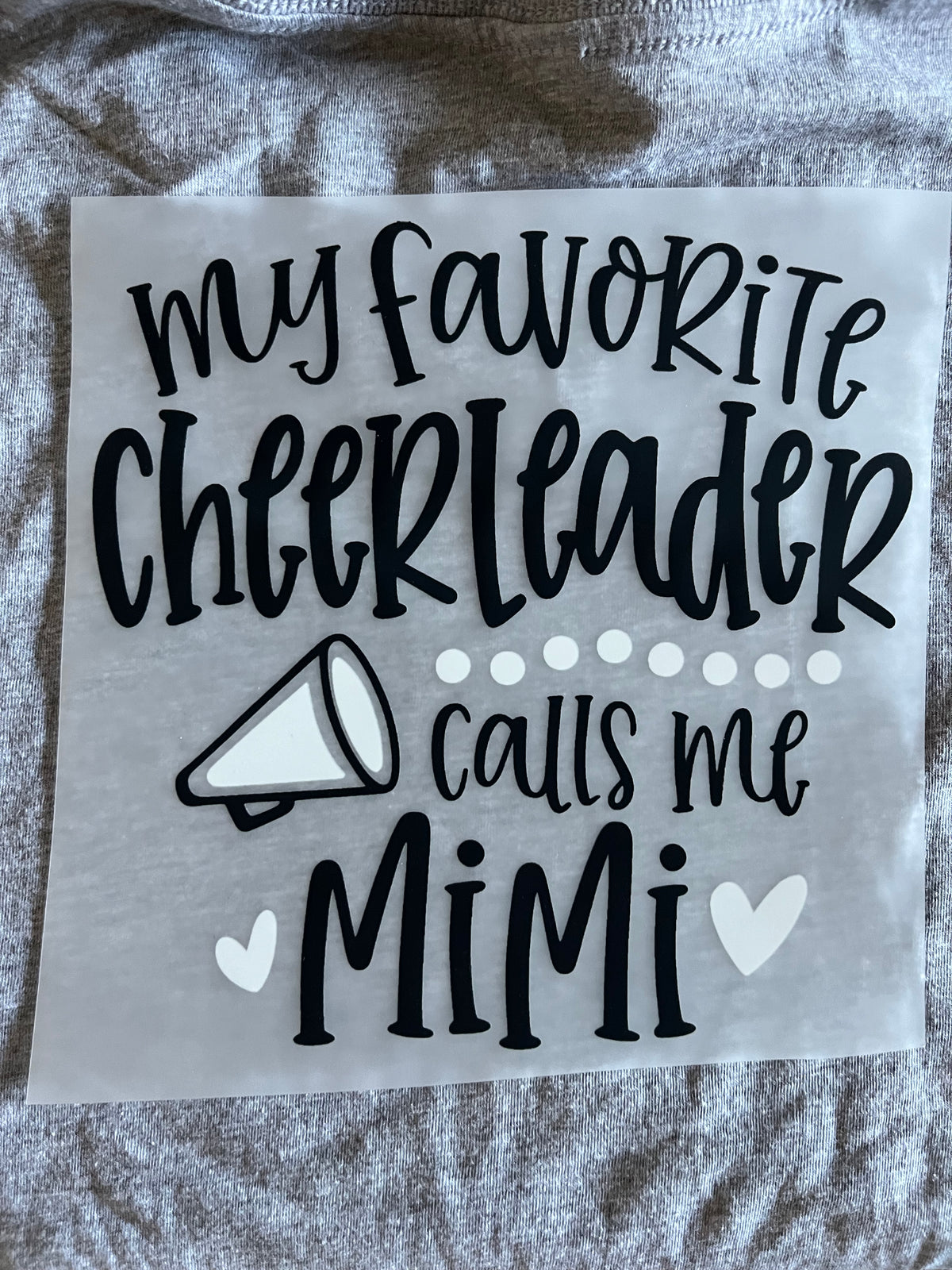 Cheerleader MIMI, MOM, etc.