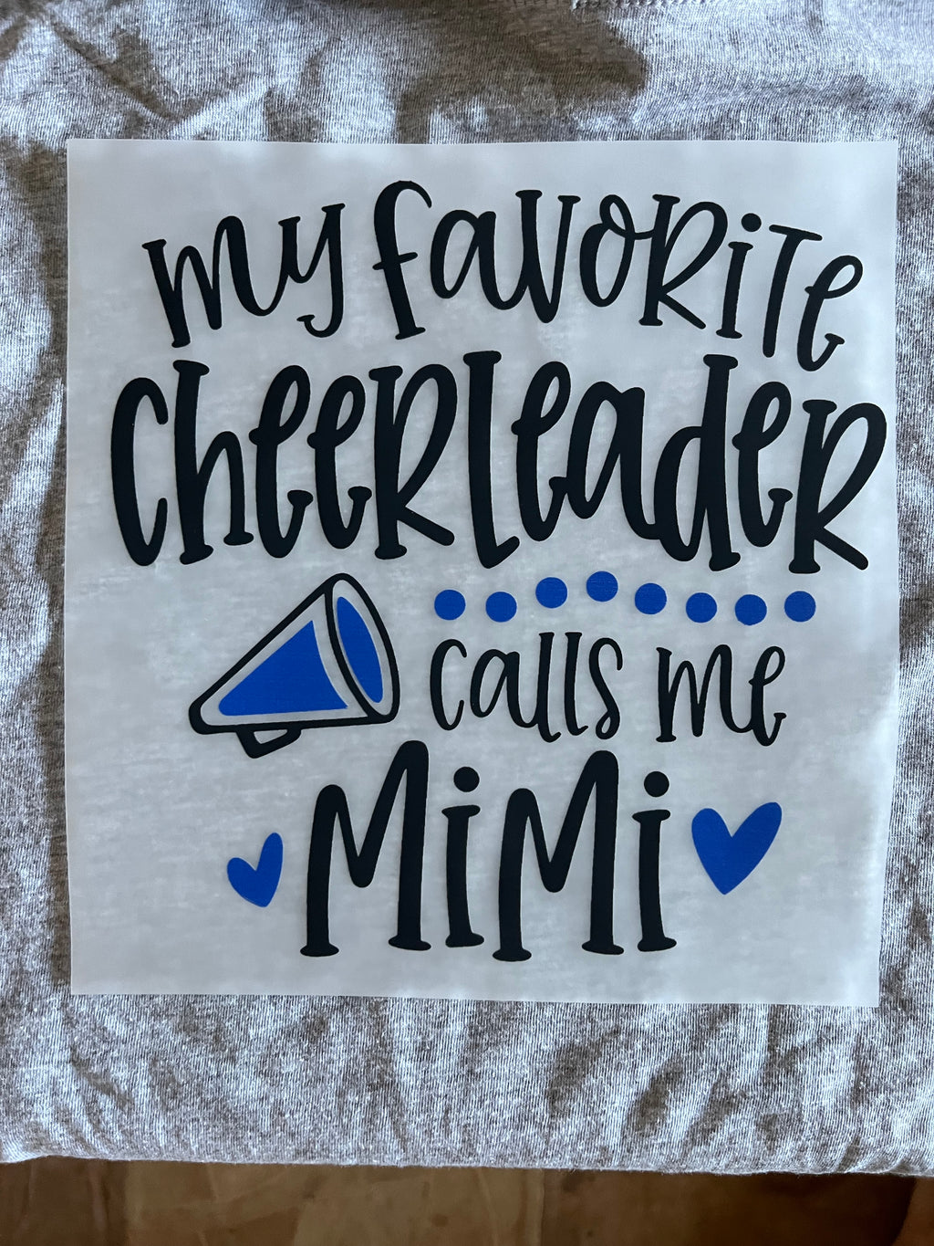 Cheerleader MIMI, MOM, etc.