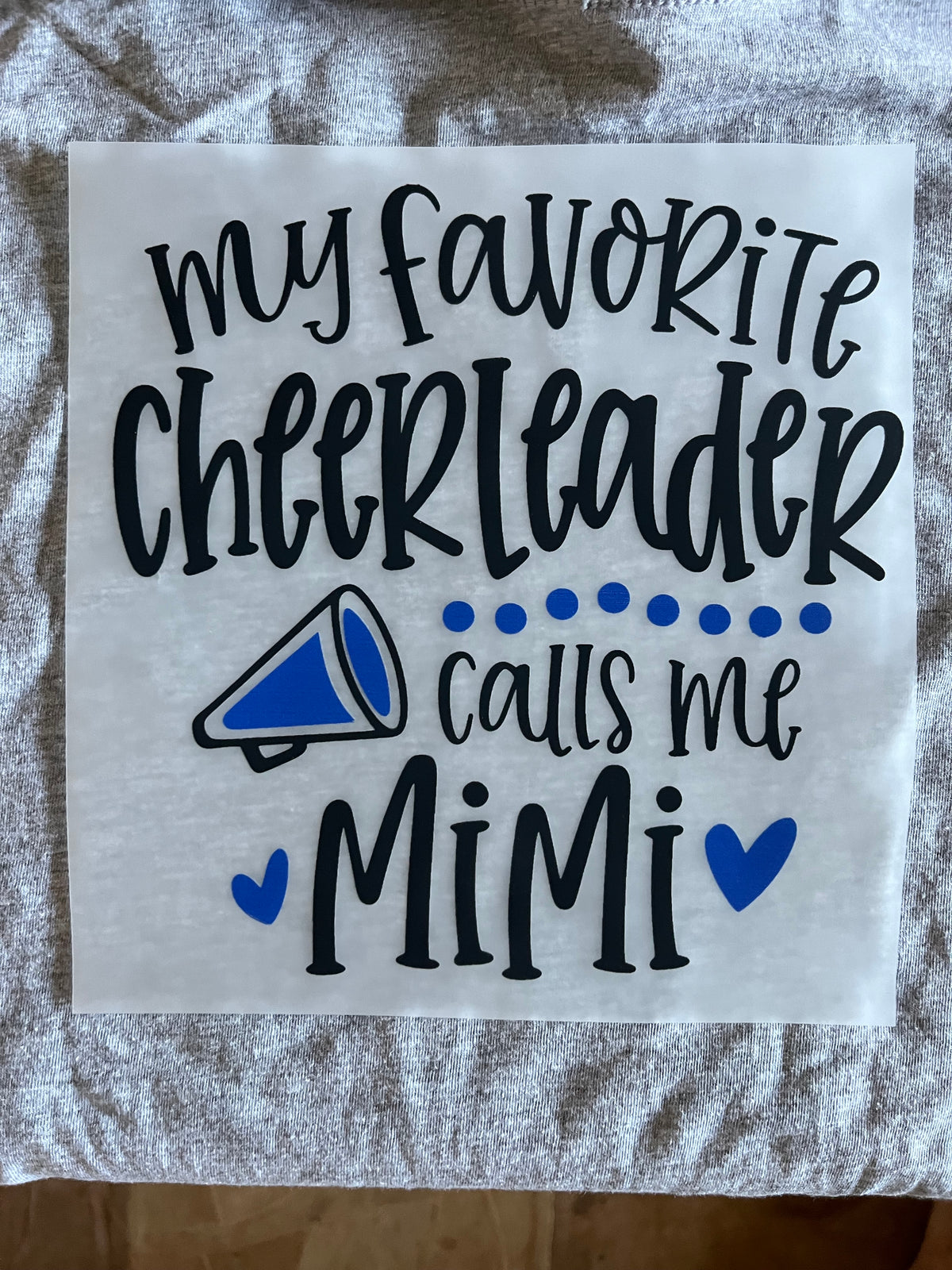Cheerleader MIMI, MOM, etc.